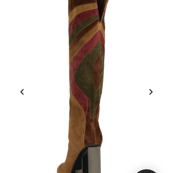 Jeffery campbell energy patchwork boot women size 5 - Picture 3 of 3